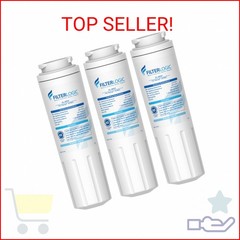 Filterlogic UKF8001 Replacement for EveryDrop® Filter 4, Whirlpool® EDR4RXD1, Ma