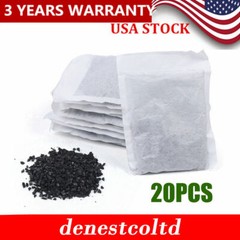 Activated Charcoal Carbon Filter in 20 Bags Packs For Pure Water Distiller SALE