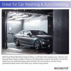 2st 3/4″ Standard 10″ Car Wash Spotless Water System w/ DI Cartridges Refillable