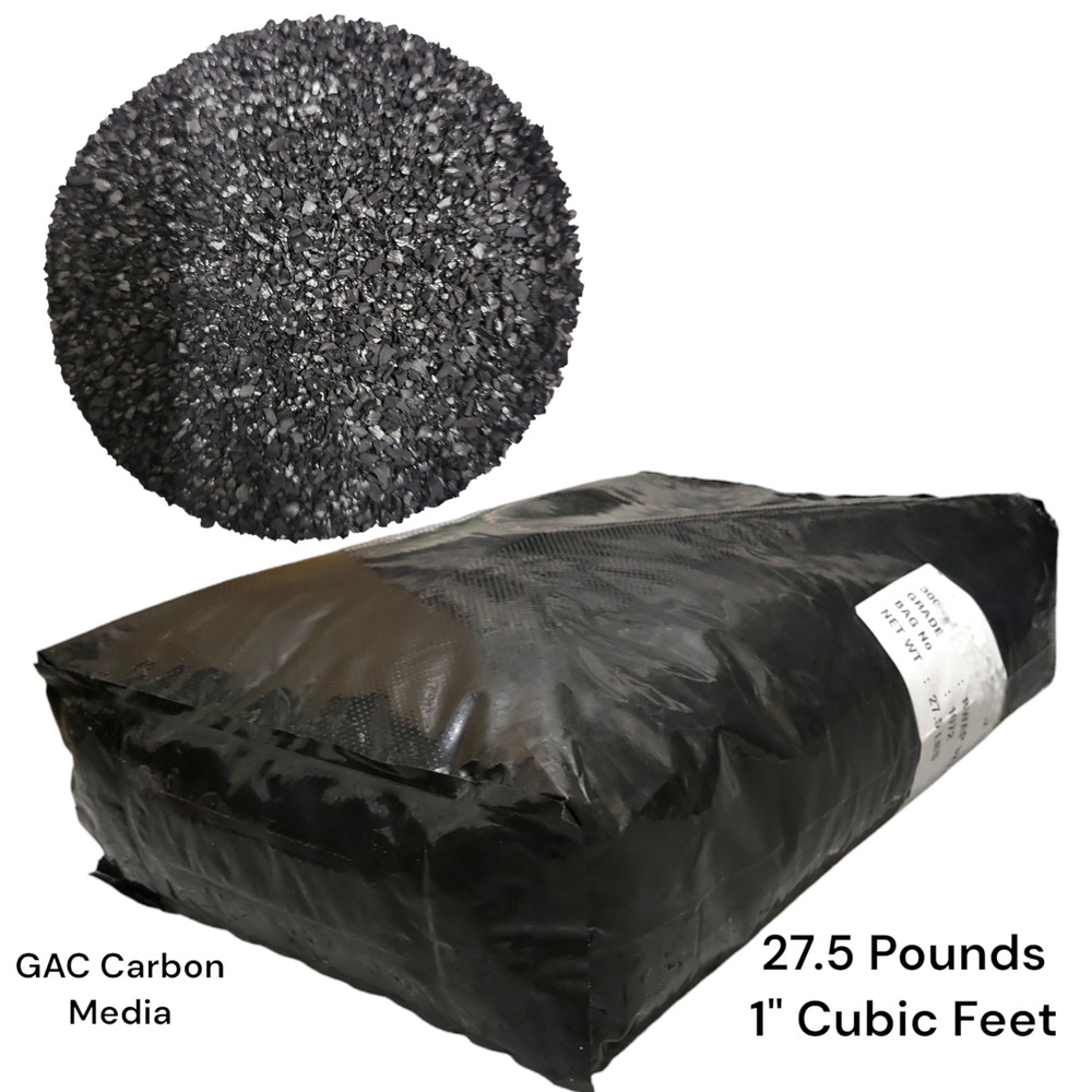 Granulated Activated Carbon Water Filter Media made of coconut shell ( 27.5 lbs)
