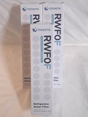 Novete RWF0F Refrigerator Water Filter 3 Pack EPTWFU01 PureSource Ultra II