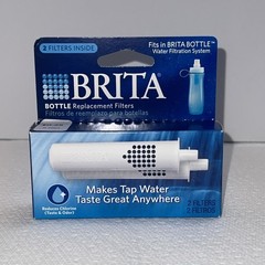 BRITA® Bottle Replacement Filters – Soft Squeeze – (2ct) – New & Sealed