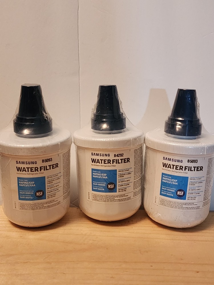 Samsung DA29-00003G / HAFIN2/EXP / HAFCU1/XAA Water Filter NEW No Box. Set Of 3!