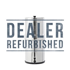 Big Berkey Water Filter w/ 2 Black Berkey Elements – Dealer Refrb