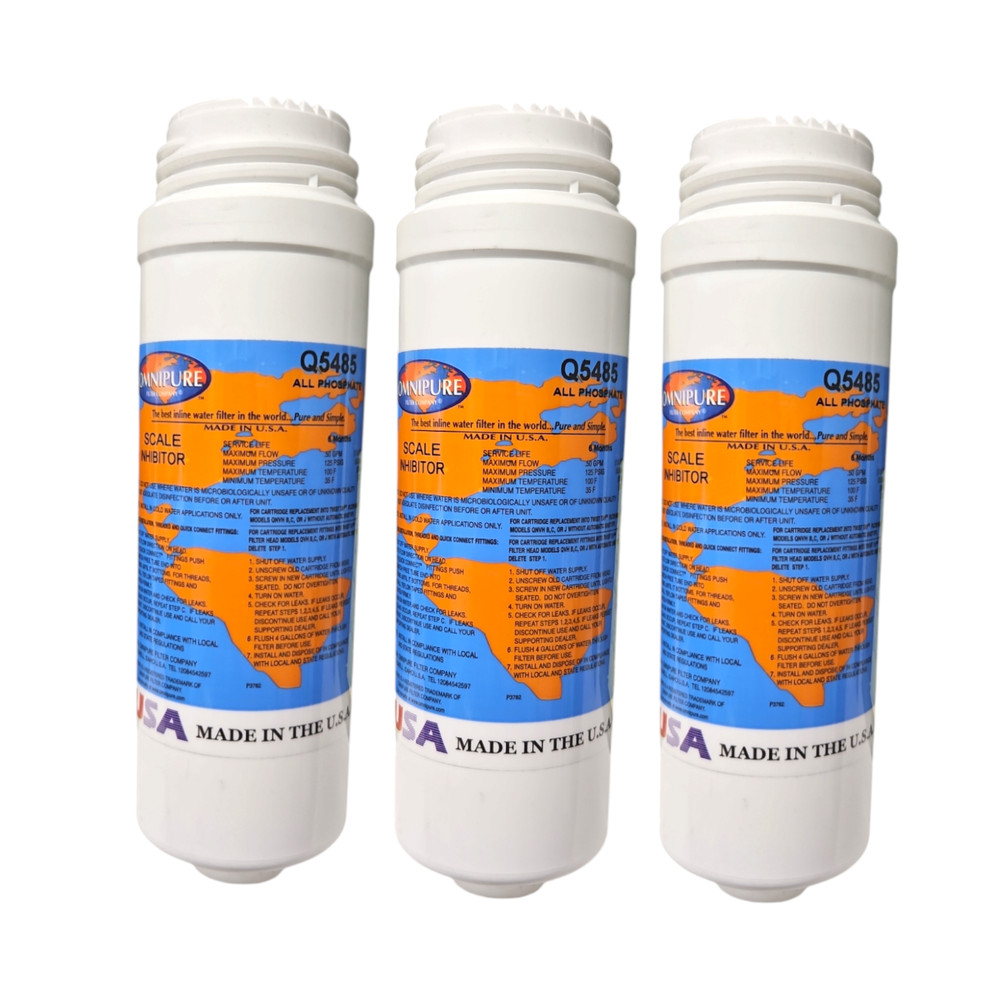 Omnipure Q5485 Scale Inhibitor All Phosphate Filter 2.5″ x 8″