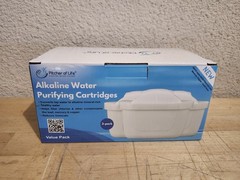 NEW PITCHER OF LIFE NEW & IMPROVED ALKALINE PITCHER WATER FILTERS 3 PACK SEALED