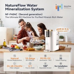 F40-AC 2nd Gen Countertop RO UV Remineralization 10-Stage