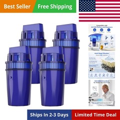4-Pack Water Filter Replacement for All PUR, PURPlus Water Pitchers and Dispe…