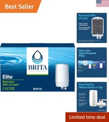 Eco-Friendly Water Filters for Faucet Mounts – 3 Pack, Reduces 60+ Contaminants