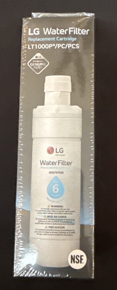 LG LT1000P 6Month / 200Gal Capacity Replacement Refrigerator Water Filter…
