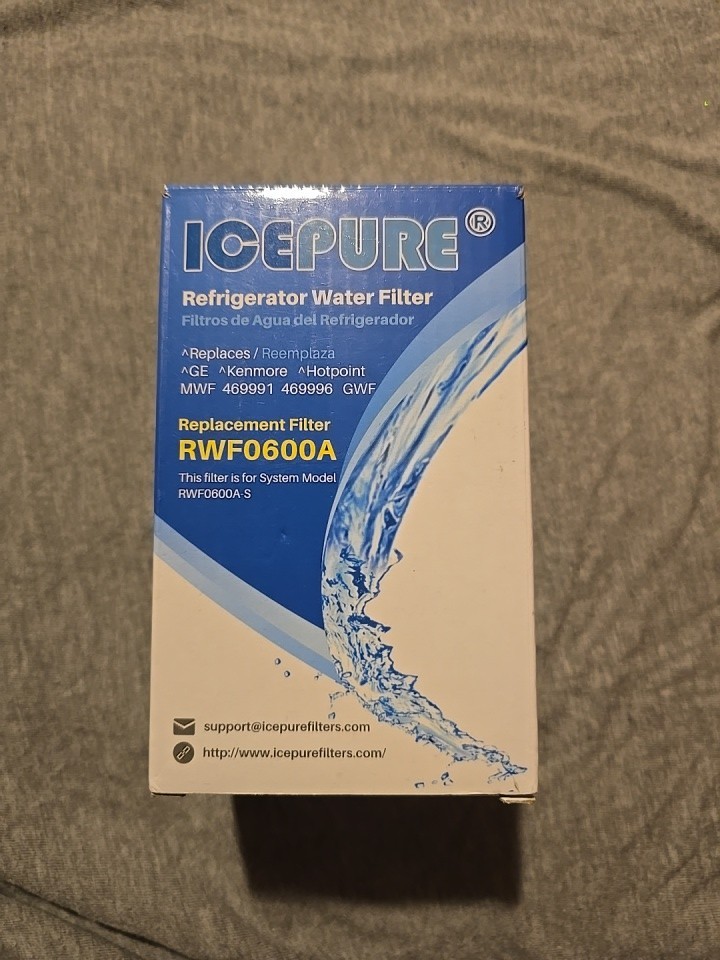 3 PACK Icepure RWF0600A GE Hotpoint Kenmore 469991 469996 MWF GWF Water Filter
