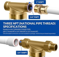 10 Inch Whole House Water Filter Housing System 10″ x2.5″ PP Sediment Cartridge