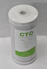 SimPure 5 Micron 10″ x 4.5″ Whole House Carbon Water Filter CTO Activated