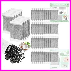 100 Pcs Activated Charcoal Water Filter Coconut Shell Distiller Filters Activ…