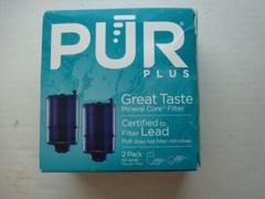 PUR PLUS MINERAL CORE FILTER 2PK RF-9999 ~NEW IN BOX~
