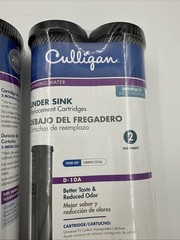 Culligan D-10A Replacement Under Sink Water Filter Cartridges – 4 CARTRIDGES