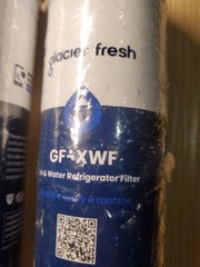 2 Pack GLACIER FRESH GF-XWF Refrigerator Water Filter Replacement for GE XWF NEW