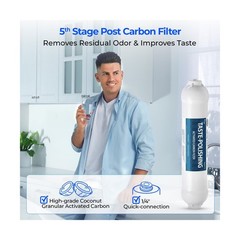 iSpring F19K75 NSF Certified 2-Year Replacement Filter Set for 6-Stage Revers…