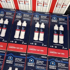 Project Source 3846784 S-2-2 Fridge Water Filter For Samsung HAF-CINS 16 2-Pack