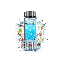 Hydrogen Water Bottle Generator – 3 Min SPE PEM Tech, 2025 Model, 420ML Portable