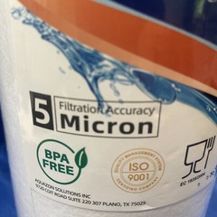 PUREPLUS PP10BB-CC Micron 10×4.5″ Big Blue Sediment & Carbon Water Filters