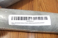 EZCHANGE SINGLE STAGE UNDER COUNTER REPLACEMENT BLOCK