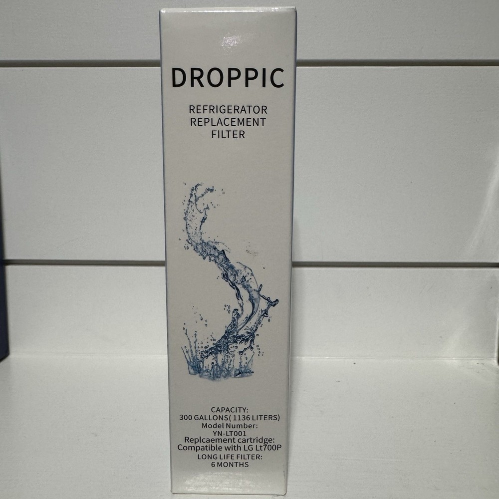 Droppic YNLT001 LG LT700P Refrigerator Replace Filter New