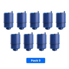 AQUA CREST Water Filter Replacement for RF-9999® Faucet , NSF Certified, 9 Pack