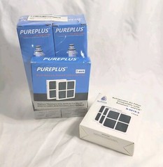 PurePlus Refrigerator Water Filter PP-RWF1200A 2 Pack + AF004 Air Filters