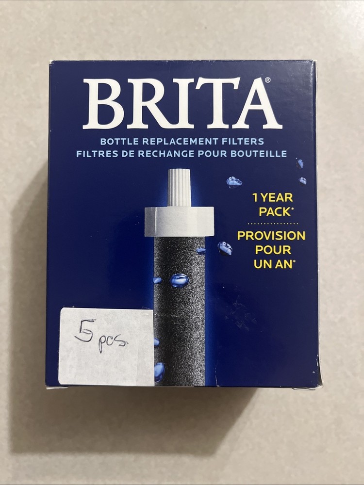 BRITA Bottle Replacement 5 pcs Filters (BRAND NEW) BPA-Free Each Factory Sealed