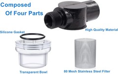 Water Pump Inline Strainer