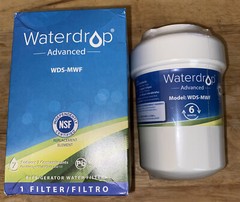Three (3) Waterdrop Advance Water Filters Fits Compatible to GE MWF