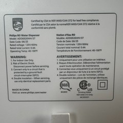Philips 6-Stage RO System Water Filtration Purifier with Aquaporin Inside