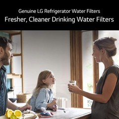 2 Pack LG LT1000P Refresh Refrigerator Ice Water Filter ADQ747935 GF-D706BSL US