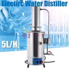 5L/H Auto Electric Electrothermal Stainless Water Distiller Distilled Purifier