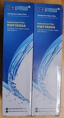 2 Pack IcePure RWF3500A Refrigerator Water Filter For LG Kenmore NEW