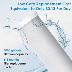 Healthy Minerals Enriched Water Filtration , 5-Stage 8000 Gallons Faucet Water