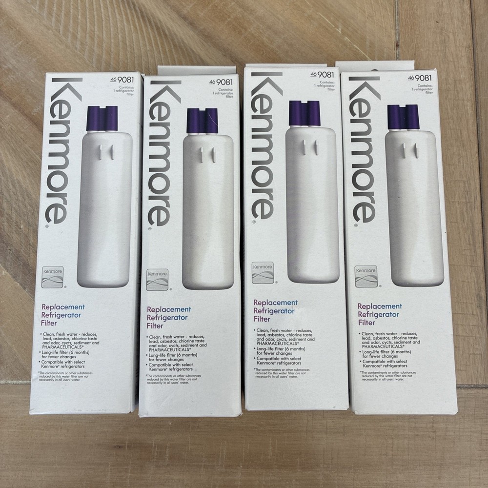 Kenmore 469081 Refrigerator Water Filter 4 pack 9081
