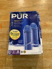 PUR Max ION CRF-950Z Pitcher Replacement Water Filters 2 pack New open box