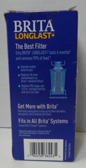 NIB BRITA LONGLAST 6 Month (120 Gallon) Pitcher Replacement Water Filter OB06