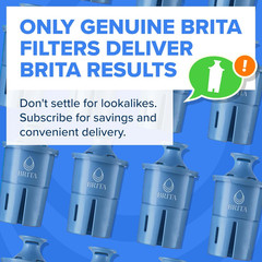 Brita Elite Water Filter Replacement 2 Pack Pitcher BPA Free Lead Reduction