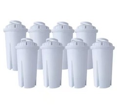 HDX Water Pitcher Replacement Water Filter Cartridges BPA Free 8-Pack