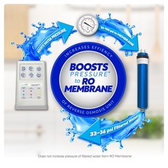 Water Pressure Booster Pump for RO System 50 100GPD
