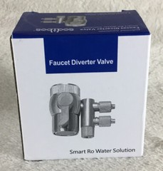 Sodibos 2 Way Faucet Diverter Valve for Countertop Water Filter with Aerator