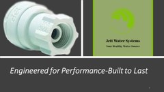 John Guest RO Faucet Adaptor Water Fitting (3/8″ QC x 7/16″-24 female NPT)