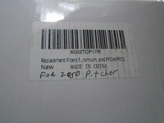 Water Filter Replacement 2 Pack Fit for Zero Pitcher and Dispenser ZR-001 ZR-017