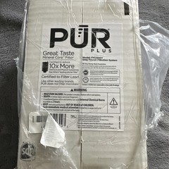 PUR PLUS Vertical Faucet Mount Water Filter FM2500v NEW