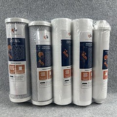 Aquaboon RO Water Filter Replacement Set Sediment Carbon Filters Inline Membrane