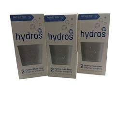 Hydros Multi Filter Replacements 3-Pack 6 Filters Total Model FL17 Fast-Flo Tech
