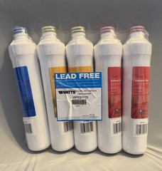 WATTS Premier 5-Pack R/O Reverse Osmosis Filter Set – Factory Sealed WP531105